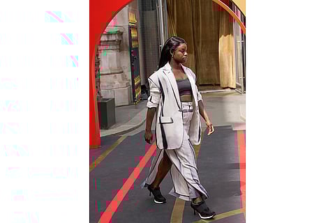 British former soccer player Eniola Aluko